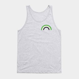 Aromantic Pride Rainbow Tank Top